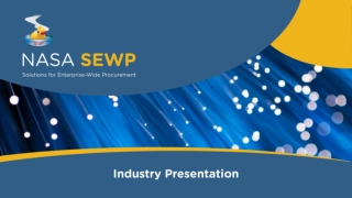 NASA SEWP Industry Presentation