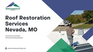 Roof Restoration Services Nevada MO