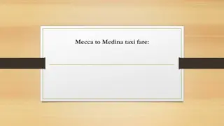 Mecca to Medina taxi fare