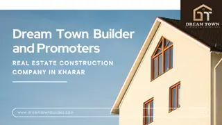 Dream Town Builder and Promoters - Leading Real Estate Construction Company in K