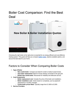Boiler Cost Comparison_ Find the Best Deal
