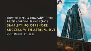 How to Open a Company in the British Virgin Islands (BVI)