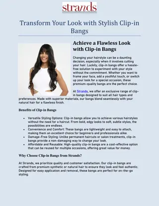 clip in bang