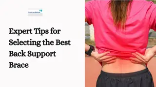 Expert Tips for Selecting the Best Back Support Brace