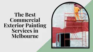 The best Commercial Exterior Painting Services in Melbourne