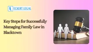 Key Steps for Successfully Managing Family Law in Blacktown