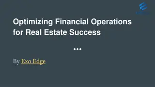 Optimizing Financial Operations for Real Estate Success