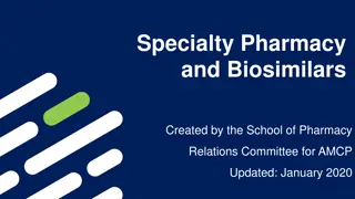 Specialty Pharmacy and Biosimilars in Managed Care: A Comprehensive Overview