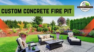 Designing Your Dream Outdoor Space Custom Concrete Fire Pits