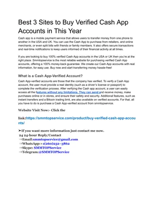 Buy Verified Cash App Accounts