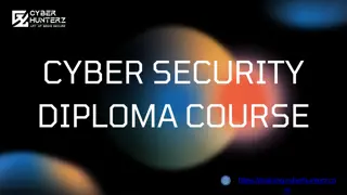 cyber security diploma course