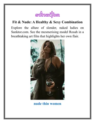 Fit & Nude A Healthy & Sexy Combination
