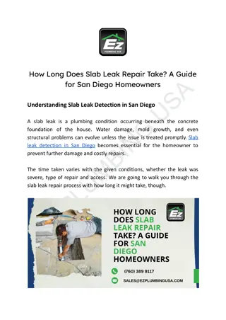How Long Does Slab Leak Repair Take