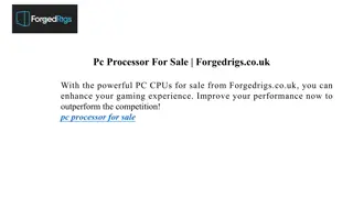Pc Processor For Sale | Forgedrigs.co.uk