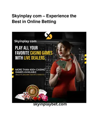 Skyinplay com – Experience the Best in Online Betting