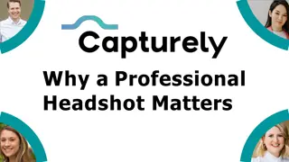 Why a Professional Headshot Matters