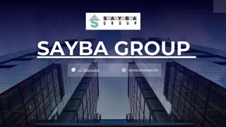 Sayba Group - Innovative Real Estate & Infrastructure Solutions