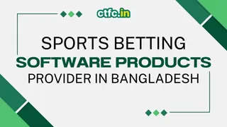 Sports Betting Software Products Provider in Bangladesh