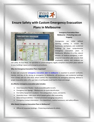 Ensure Safety with Custom Emergency Evacuation Plans in Melbourne
