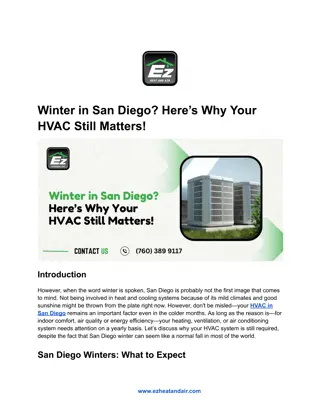 Winter in San Diego_ Here’s Why Your HVAC Still Matters!