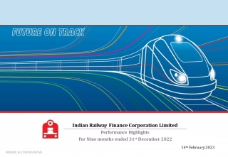 Future On Track - Indian Railway Finance Corporation Limited