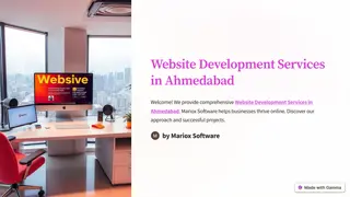 Top-Notch Website Development Services in Ahmedabad
