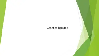 Genetic Disorders