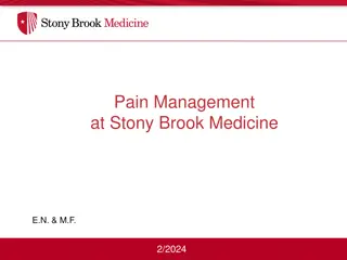 Pain Management  at Stony Brook Medicine
