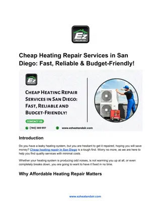 Cheap Heating Repair Services in San Diego_ Fast, Reliable & Budget-Friendly