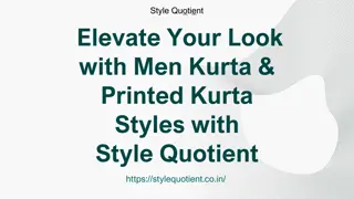 Elevate Your Look with Men Kurta & Printed Kurta Styles with  Style Quotient