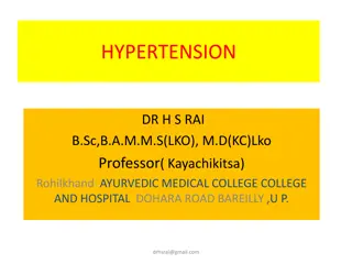 HYPERTENSION
