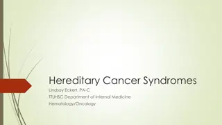Hereditary Cancer Syndromes