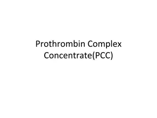 Prothrombin Complex Concentrate (PCC)