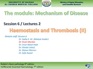 The module: Mechanism of Disease