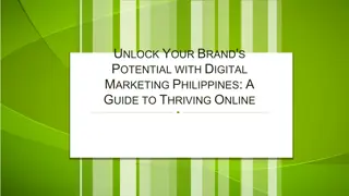 Unlock Your Brand's Potential with Digital Marketing Philippines A Guide to Thriving Online