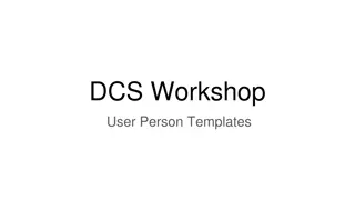 DCS Workshop