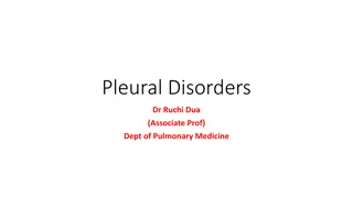 Pleural Disorders