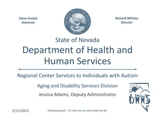 Developmental Services Overview in Nevada