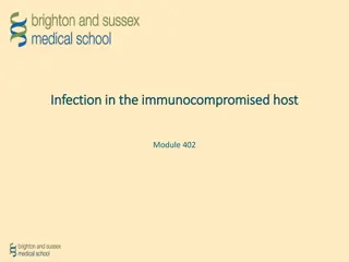 Immunocompromised Host Infections