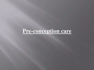 Pre-conception care