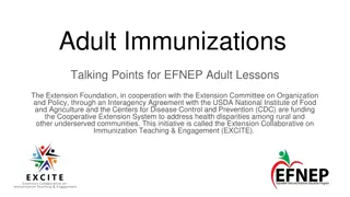 Adult Immunizations