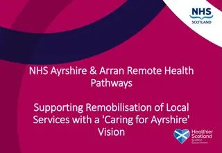 Remote Health Pathways in NHS Ayrshire & Arran