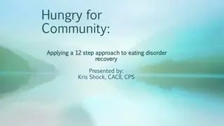 12 Step Approach to Eating Disorder Recovery