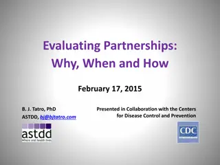 Evaluating Partnerships: Importance, Development, and Assessment