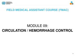 Circulation and Hemorrhage Control
