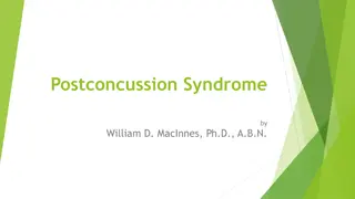 Postconcussion Syndrome