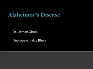 Dr. Usman Ghani Neuropsychiatry Block