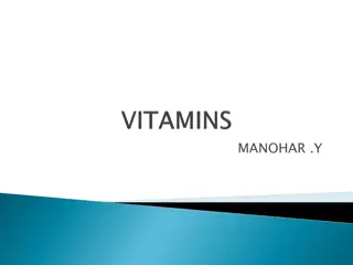 Vitamins A and D: Essential Nutrients for Health