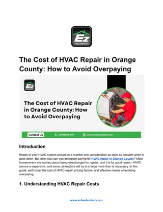 The Cost of HVAC Repair in Orange County_ How to Avoid Overpaying