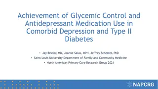 Achieving Glycemic Control in Comorbid Depression and Type 2 Diabetes